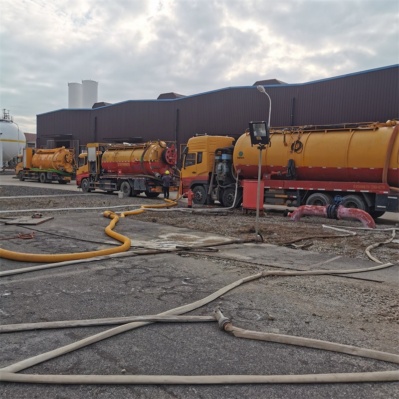 天台污水池清理