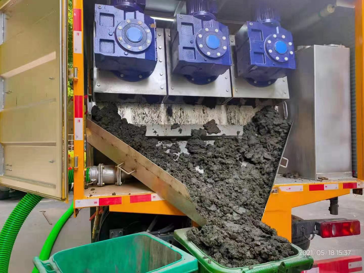 天台化粪池清掏城市维护站-泥浆净化干湿分离处理